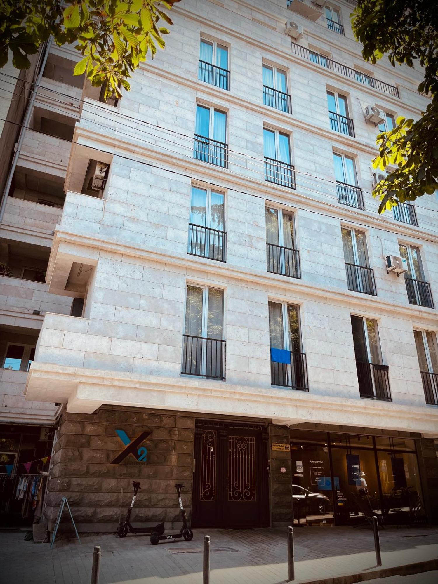 Central Apartment Tbilisi Bagian luar foto